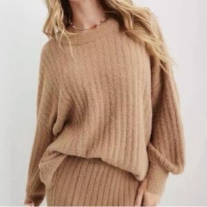 Aerie Beyond Cozy Ribbed Sweater